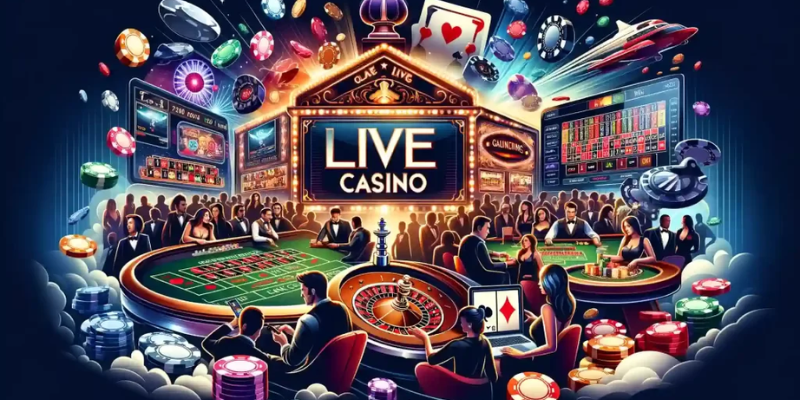 Cá cược casino sống động, lôi cuốn