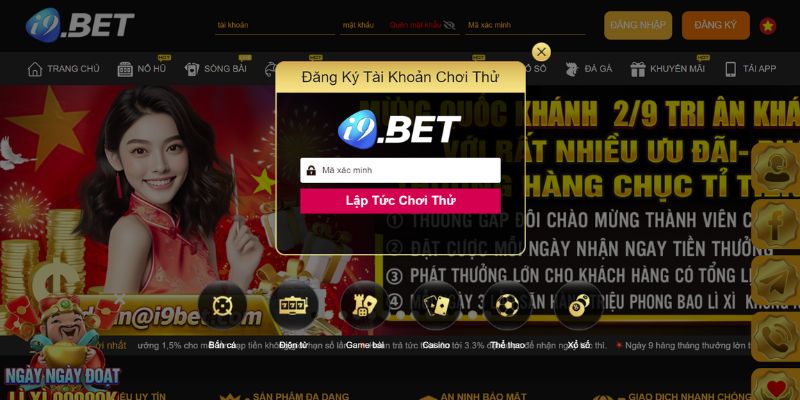 Những lưu ý quan trọng trong khi đăng ký i9BET